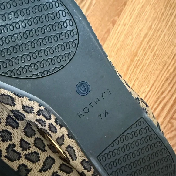 Rothy's Leopard Print loafers - Picture 2 of 2